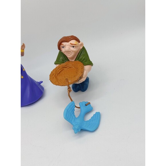 Vintage 1996 Disney Hunchback Notre Dame Burger King 2pc Lot Esmeralda Quasimodo - Picture 3 of 13